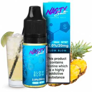 SLOW BLOW NIC SALT 10ML - NASTY JUICE SLOW BLOW NIC SALT 10ML - NASTY JUICE