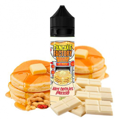 WHITE CHOCOLATE SNIKKERS 50ML CONCENTRADO 0MG - PANCAKE FACTORY