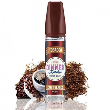 TOBACCO CAFE 50ML 0MG - DINNER LADY