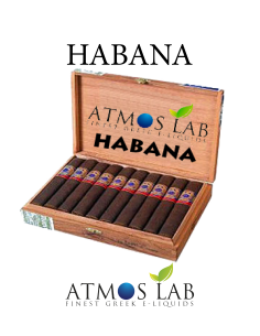 HABANA AROMA 10ML - ATMOS LAB 2