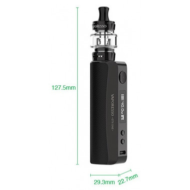 GTX ONE 2000MAH CON GTX TANK 18 2ML - VAPORESSO GTX ONE 2000MAH CON GTX TANK 18 2ML - VAPORESSO