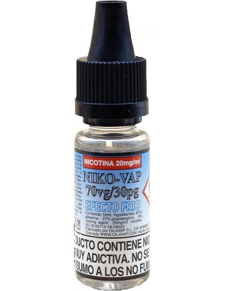 NIKO VAP EFECTO FRIO 10ML - OIL4VAP