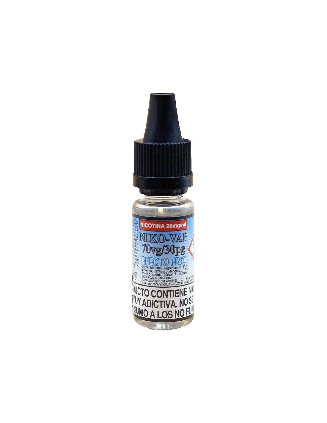NIKO VAP EFECTO FRIO 10ML - OIL4VAP