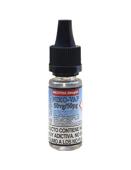 NIKO VAP EFECTO FRIO 10ML - OIL4VAP