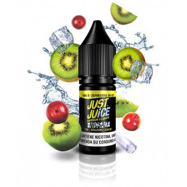 KIWI AND CRANBERRY ON ICE NICSALT 10ML - JUST JUICE KIWI AND CRANBERRY ON ICE NICSALT 10ML - JUST JUICE