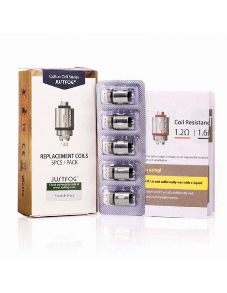 PACK RESISTENCIAS Q16 PRO COTTON SERIES - JUSTFOG