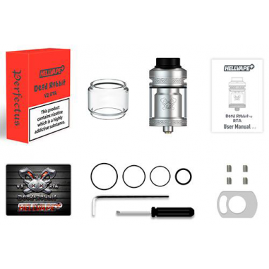DEAD RABBIT RTA V2 25MM 2ML - HELLVAPE DEAD RABBIT RTA V2 25MM 2ML - HELLVAPE