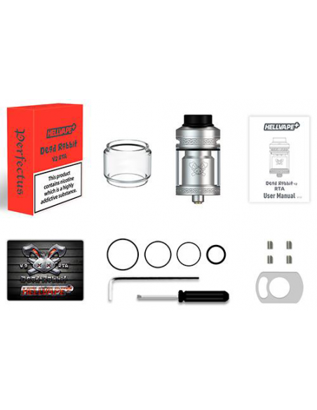 DEAD RABBIT RTA V2 25MM 2ML - HELLVAPE