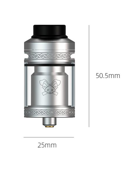 DEAD RABBIT RTA V2 25MM 2ML - HELLVAPE
