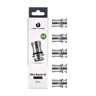 ULTRA BOOST COIL V2 PACK 5 RESISTENCIAS - LOST VAPE