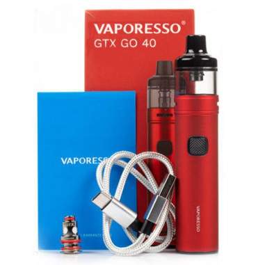 GTX GO 40 1500MAH 40W - VAPORESSO GTX GO 40 1500MAH 40W - VAPORESSO