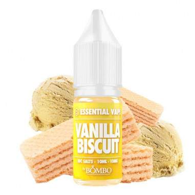 VANILLA BISCUIT SALTS 10ML - ESSENTIAL VAPE VANILLA BISCUIT SALTS 10ML - ESSENTIAL VAPE