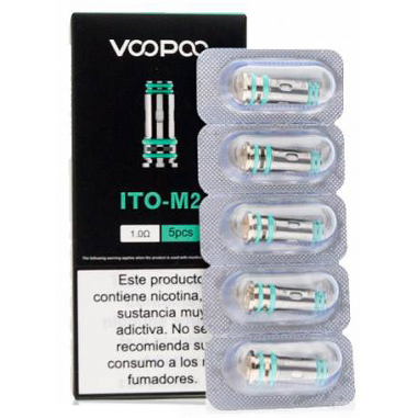 PACK 5 RESISTENCIAS ITO - VOOPOO PACK 5 RESISTENCIAS ITO - VOOPOO