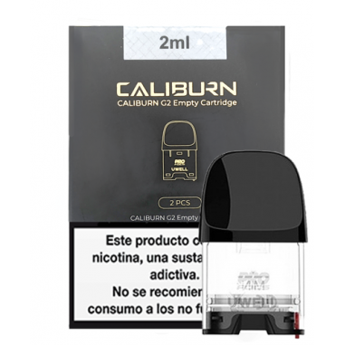 CARTUCHO CALIBURN G2 2ML - UWELL CARTUCHO CALIBURN G2 2ML - UWELL