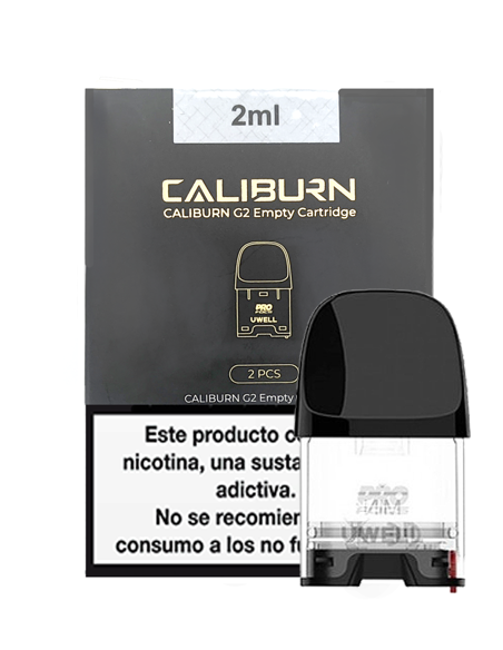 CARTUCHO CALIBURN G2 2ML - UWELL