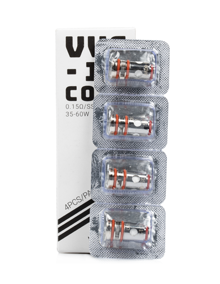 PACK 4 RESISTENCIAS VVC - VANDY VAPE