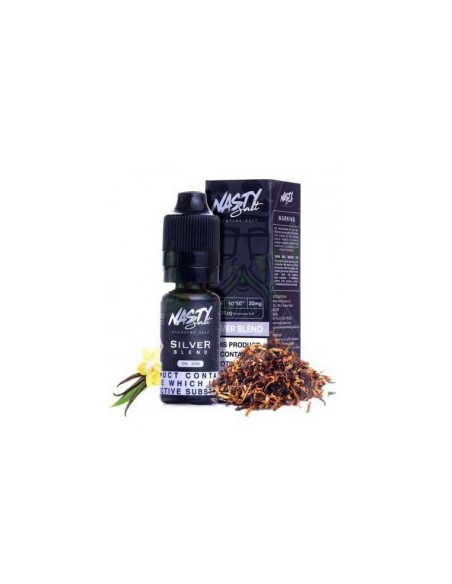 SILVER BLEND NIC SALT 10ML - NASTY JUICE