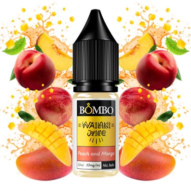 SALES PEACH AND MANGO WAILANI JUICE 10ML - BOMBO SALES PEACH AND MANGO WAILANI JUICE 10ML - BOMBO