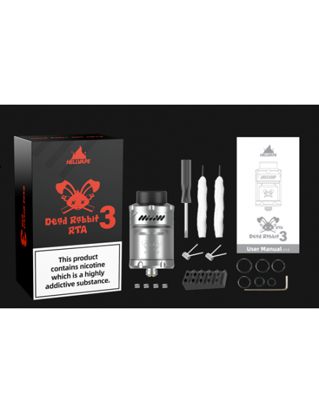 DEAD RABBIT RTA V3 2ML 25MM - HELLVAPE