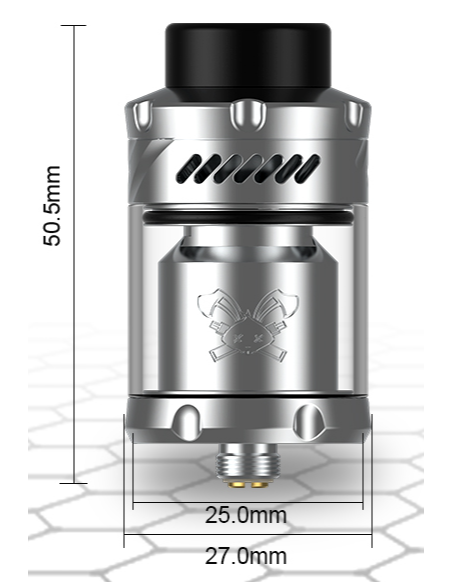 DEAD RABBIT RTA V3 2ML 25MM - HELLVAPE