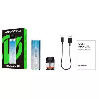 XROS 3 MINI POD 1000MAH 16W 2ML - VAPORESSO XROS 3 MINI POD 1000MAH 16W 2ML - VAPORESSO