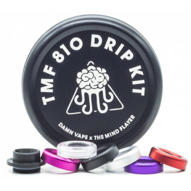 TMF 810 DRIP KIT - DAMN VAPE X THE MIND FLAYER TMF 810 DRIP KIT - DAMN VAPE X THE MIND FLAYER