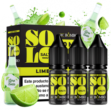 LIME SODA SOLO SALTS 30ML PACK - BOMBO LIME SODA SOLO SALTS 30ML PACK - BOMBO