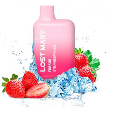 LOST MARY BM600 STRAWBERRY ICE POD 2ML 20MG - ELFBAR