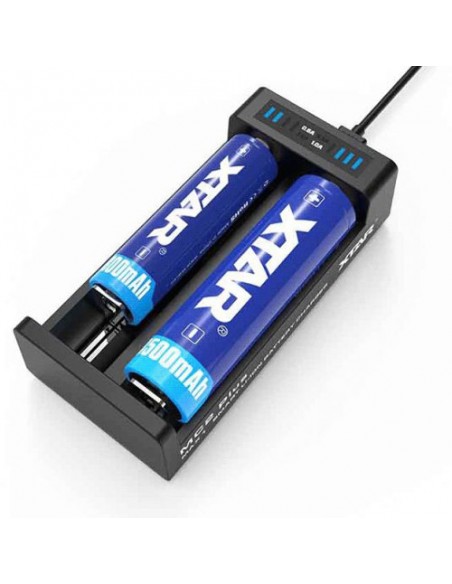 CARGADOR BATERIAS MC2 PLUS - XTAR