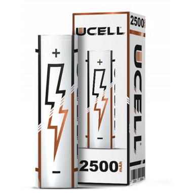 BATERIA 18650 2500MAH 30A - UCELL