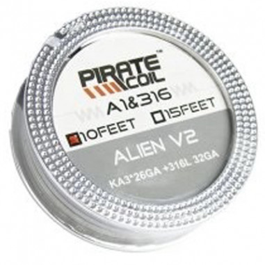 HILO A1&316 ALIEN V2 32GA+3*26GA 10FEET - PIRATE COIL HILO A1&316 ALIEN V2 32GA+3*26GA 10FEET - PIRATE COIL