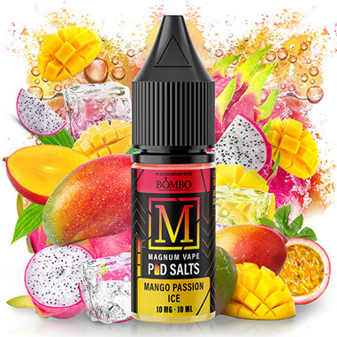 MAGNUM VAPE POD SALTS MANGO PASSION ICE 10ML - BOMBO MAGNUM VAPE POD SALTS MANGO PASSION ICE 10ML - BOMBO
