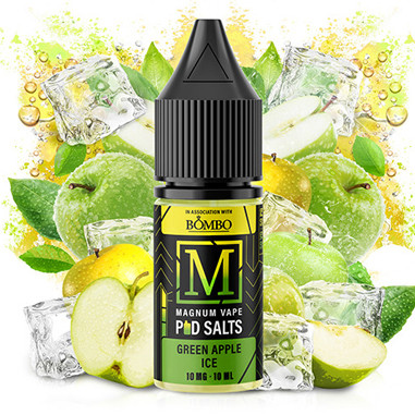 MAGNUM VAPE POD SALTS GREEN APPLE ICE 10ML - BOMBO MAGNUM VAPE POD SALTS GREEN APPLE ICE 10ML - BOMBO