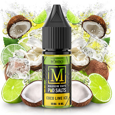 MAGNUM VAPE POD SALTS COCO LIME ICE 10ML - BOMBO MAGNUM VAPE POD SALTS COCO LIME ICE 10ML - BOMBO