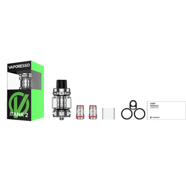 ATOMIZADOR ITANK 2 2ML - VAPORESSO ATOMIZADOR ITANK 2 2ML - VAPORESSO