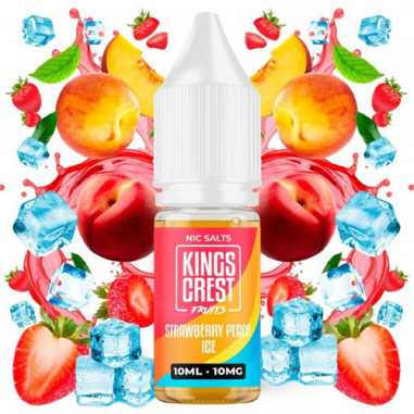 SALES STRAWBERRY PEACH ICE 10ML - KINGS CREST SALES STRAWBERRY PEACH ICE 10ML - KINGS CREST