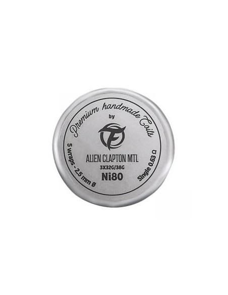 RESISTENCIAS ARTESANALES ALIEN CLAPTON MTL NI80 - FUMYTECH