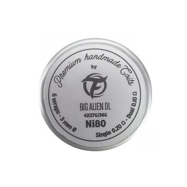 RESISTENCIAS ARTESANALES BIG ALIEN DL NI80 - FUMYTECH RESISTENCIAS ARTESANALES BIG ALIEN DL NI80 - FUMYTECH