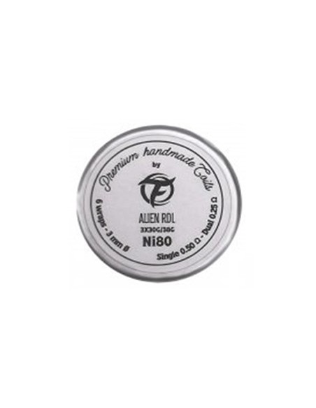 RESISTENCIAS ARTESANALES ALIEN RDL NI80 - FUMYTECH