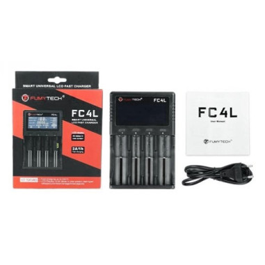 CARGADOR DE 4 BATERIAS FC4L - FUMYTECH CARGADOR DE 4 BATERIAS FC4L - FUMYTECH