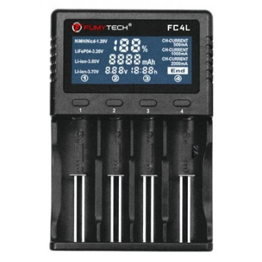 CARGADOR DE 4 BATERIAS FC4L - FUMYTECH