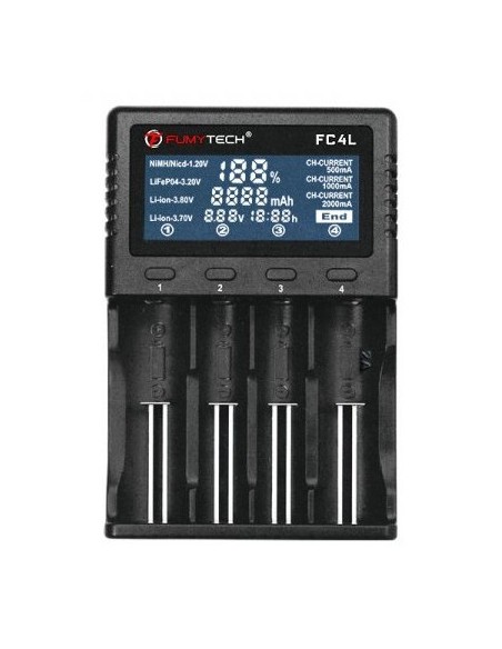 CARGADOR DE 4 BATERIAS FC4L - FUMYTECH