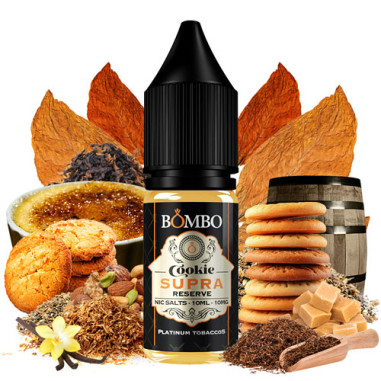 COOKIE SUPRA SALES PLATINUM TOBACCOS 10ML - BOMBO COOKIE SUPRA SALES PLATINUM TOBACCOS 10ML - BOMBO