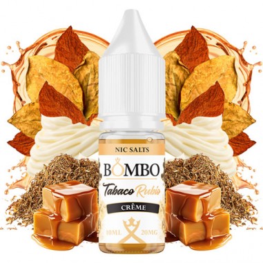 TABACO RUBIO CREME SALES 10ML - BOMBO TABACO RUBIO CREME SALES 10ML - BOMBO