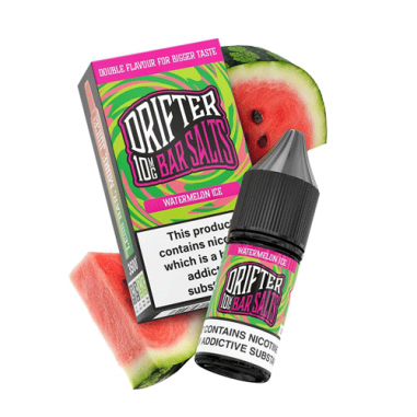 WATERMELON ICE NICSALT 10ML - DRIFTER BAR JUICE WATERMELON ICE NICSALT 10ML - DRIFTER BAR JUICE