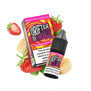 STRAWBERRY BANANA ICE NICSALT 10ML - DRIFTER BAR JUICE