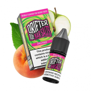 APPLE PEACH NICSALT 10ML - DRIFTER BAR JUICE APPLE PEACH NICSALT 10ML - DRIFTER BAR JUICE