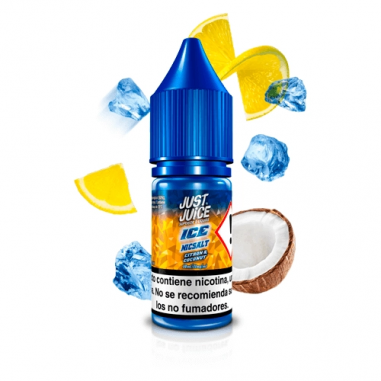 ICE NIC SALT CITRON COCONUT 10ML - JUST JUICE ICE NIC SALT CITRON COCONUT 10ML - JUST JUICE