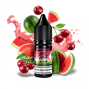 ICE NIC SALT ICONIC FRUIT WATERMELON AND CHERRY 10ML - JUST JUICE