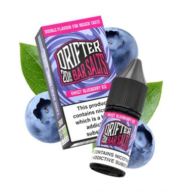 SWEET BLUEBERRY ICE NICSALT 10ML - DRIFTER BAR JUICE SWEET BLUEBERRY ICE NICSALT 10ML - DRIFTER BAR JUICE